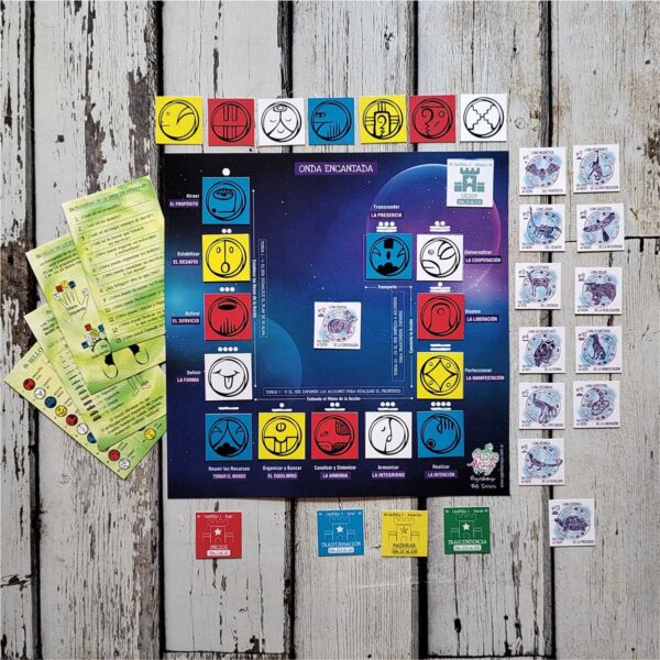 Tablero + Cartas Onda encantada - Imagen 2