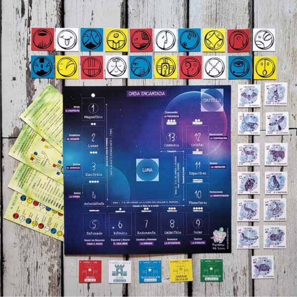 Tablero + Cartas Onda encantada